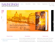 Tablet Screenshot of nalinisingh.com